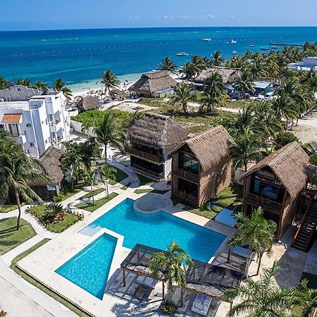 Kabanas & Beach Club Ojo De Agua Puerto Morelos Exteriör bild